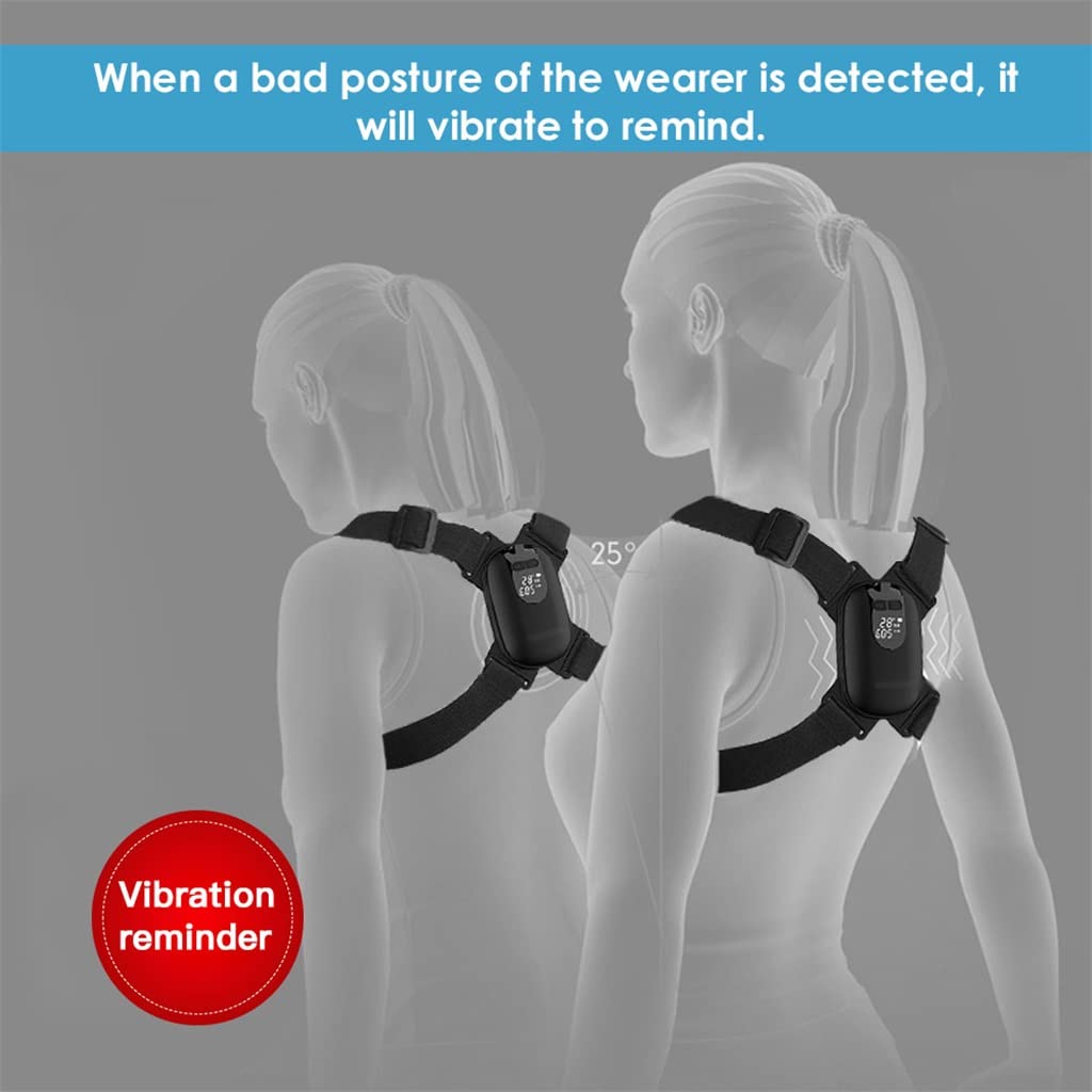 DSXLY Adjustable Smart Posture Corrector Belt for Back & Spine Alignment